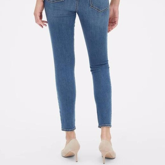 GAP High Rise True Skinny Jeans 28 TALL  NEW - Picture 3 of 5